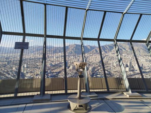 عکس بام برج میلاد