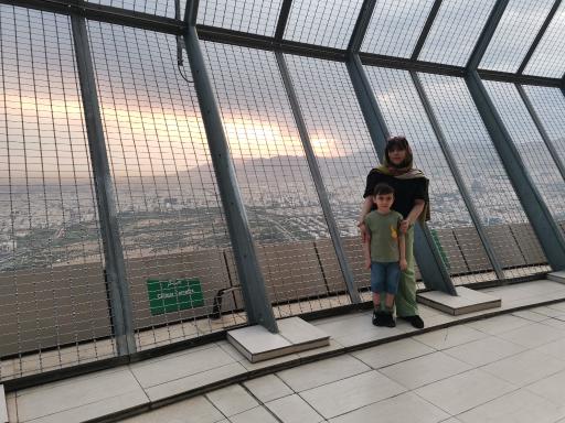 عکس بام برج میلاد