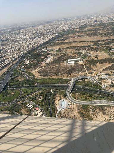 عکس بام برج میلاد