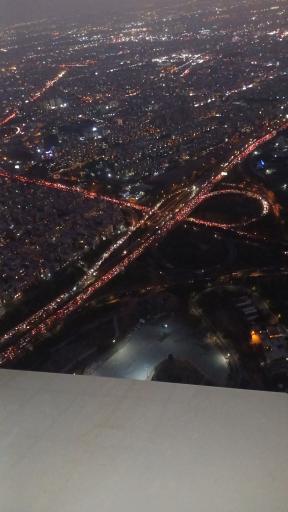 عکس بام برج میلاد