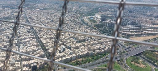 عکس بام برج میلاد