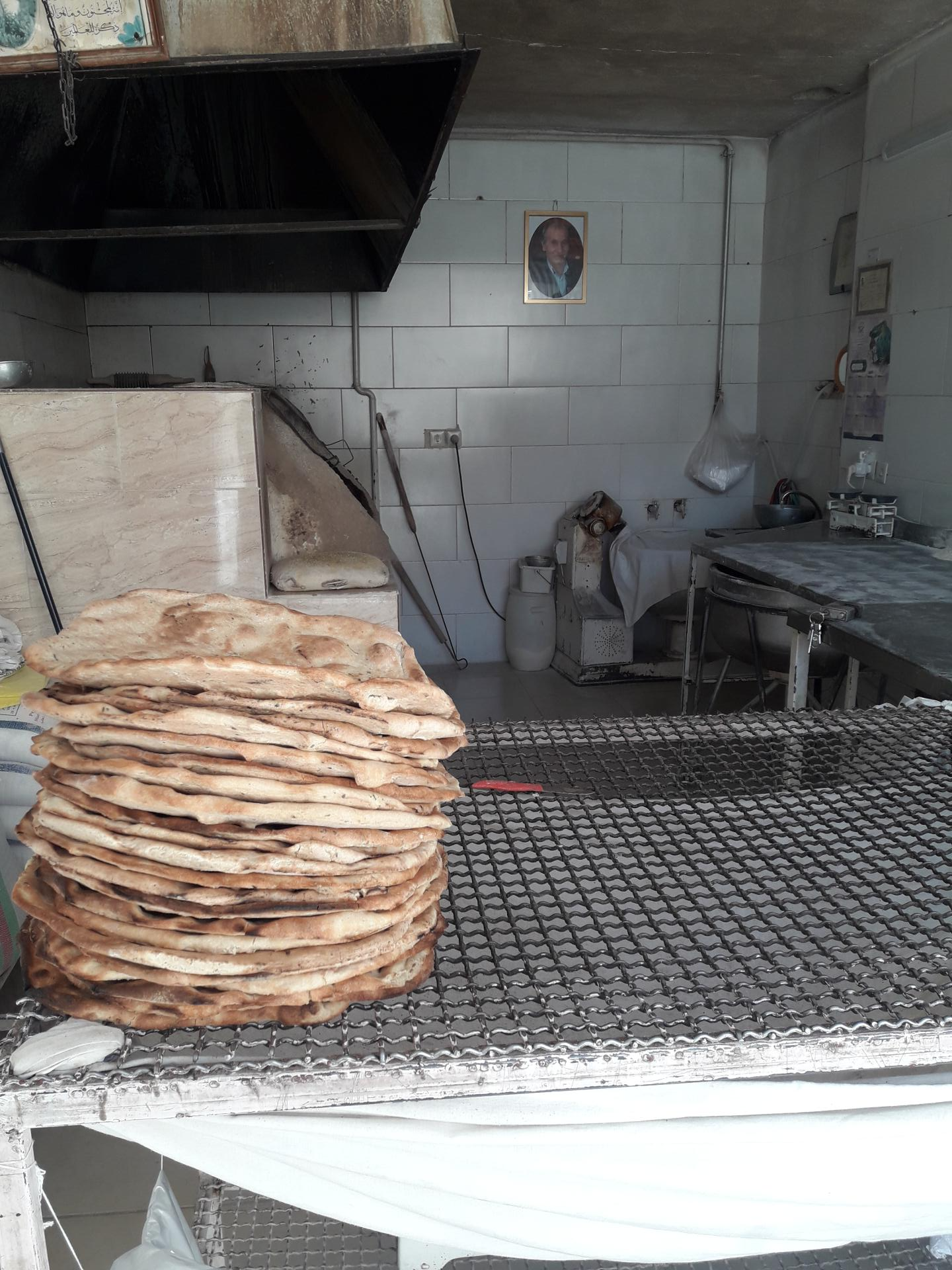 عکس نانوایی رضا