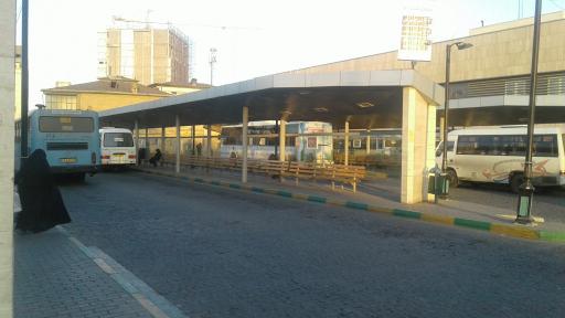 عکس ایستگاه اتوبوس پایانه شهید هاشمی نژاد