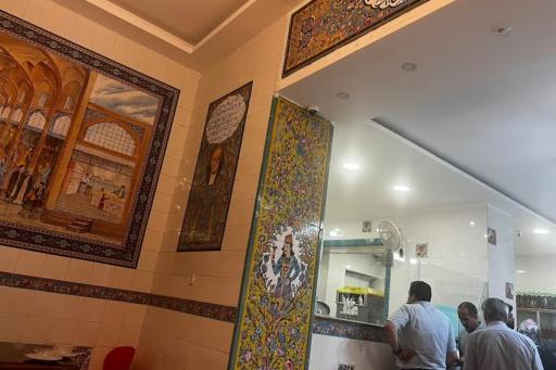 عکس فالوده بستنی حلواسازی حاج محمدرزاقی