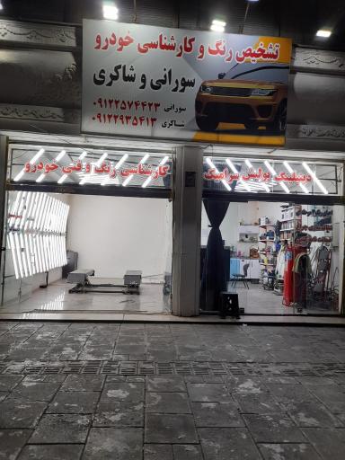 عکس کارشناسی و تشخیص رنگ سورانی