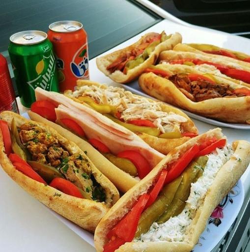 عکس پیتزا ساندویچی مهدی