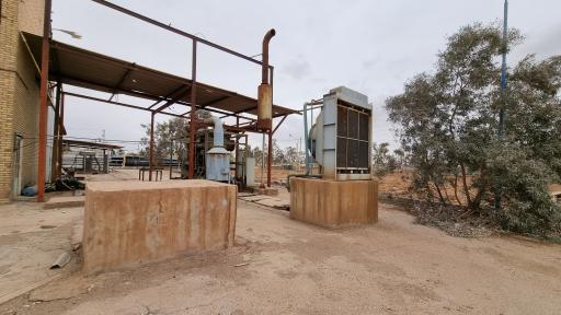 عکس نیروگاه قدیمی برق خور