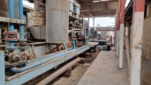 عکس نیروگاه قدیمی برق خور