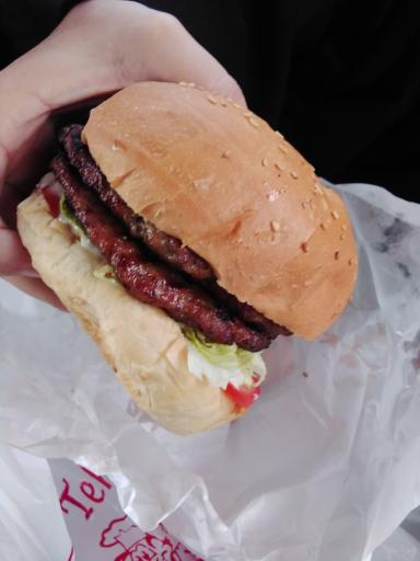 عکس برگر سوخاری طهران