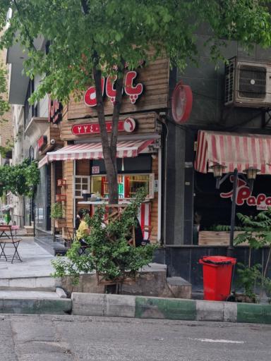 عکس فست‌فود مرغ سوخاری پاپال