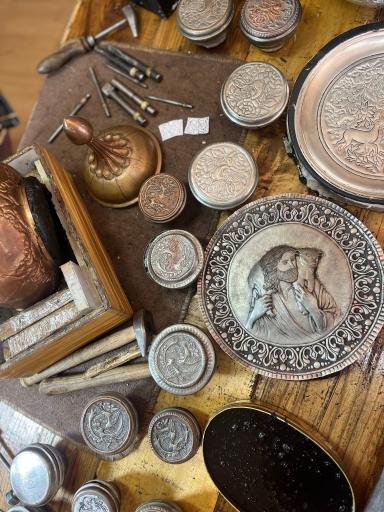 عکس گالری قلمزنی قلم آموز