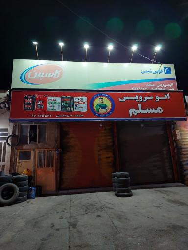 عکس اتو سرویس مسلم شمسینی