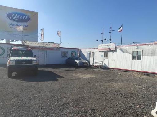 عکس پایگاه امداد و نجات جاده ای هلال احمر عوارضی تهران قم