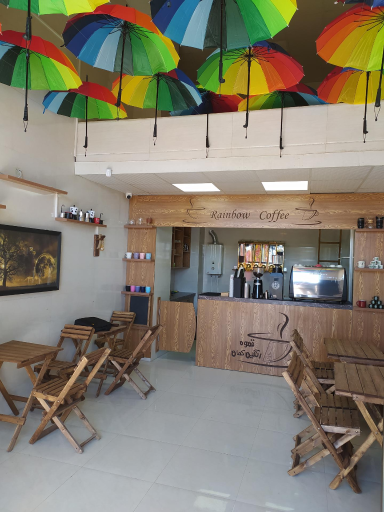 عکس قهوه رنگین کمان 