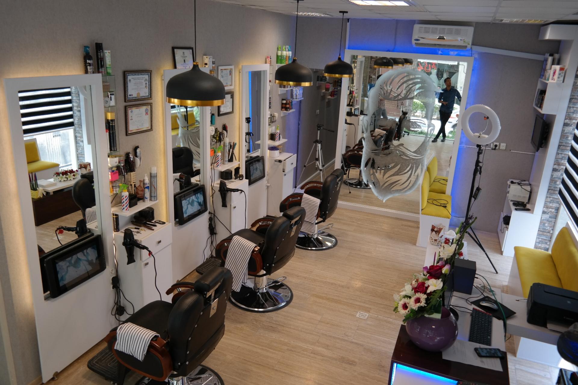 عکس آرایشگاه مردانه