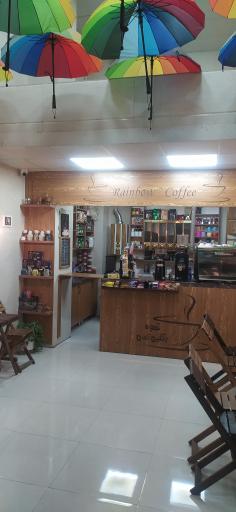 عکس قهوه رنگین کمان 