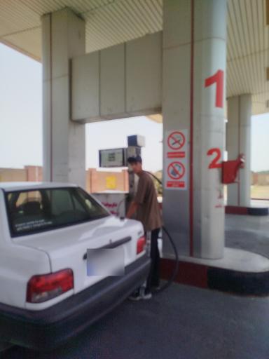 عکس پمپ گاز CNG
