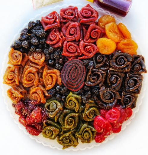 عکس لواشک و ترشک سرای ترشینه