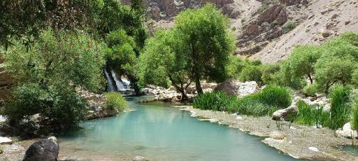 عکس چشمه باغ رستم