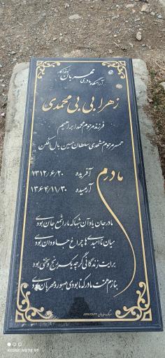 عکس مزار زهرا بی بی محمدی