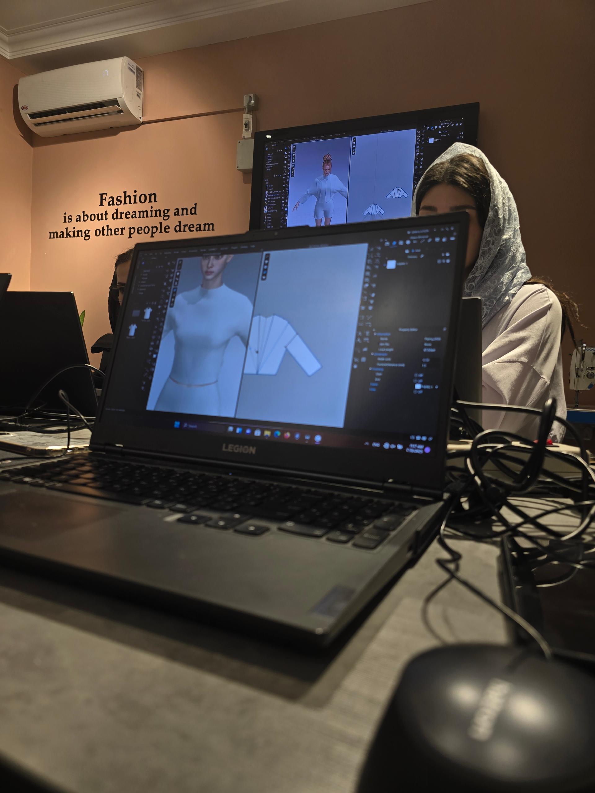 عکس اموزشگاه طراحي لباس نسيم