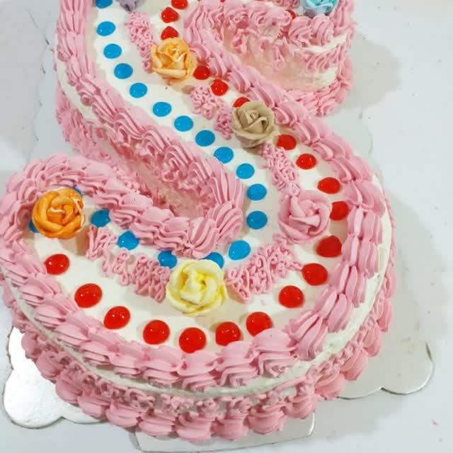 عکس شیرینی سی گل