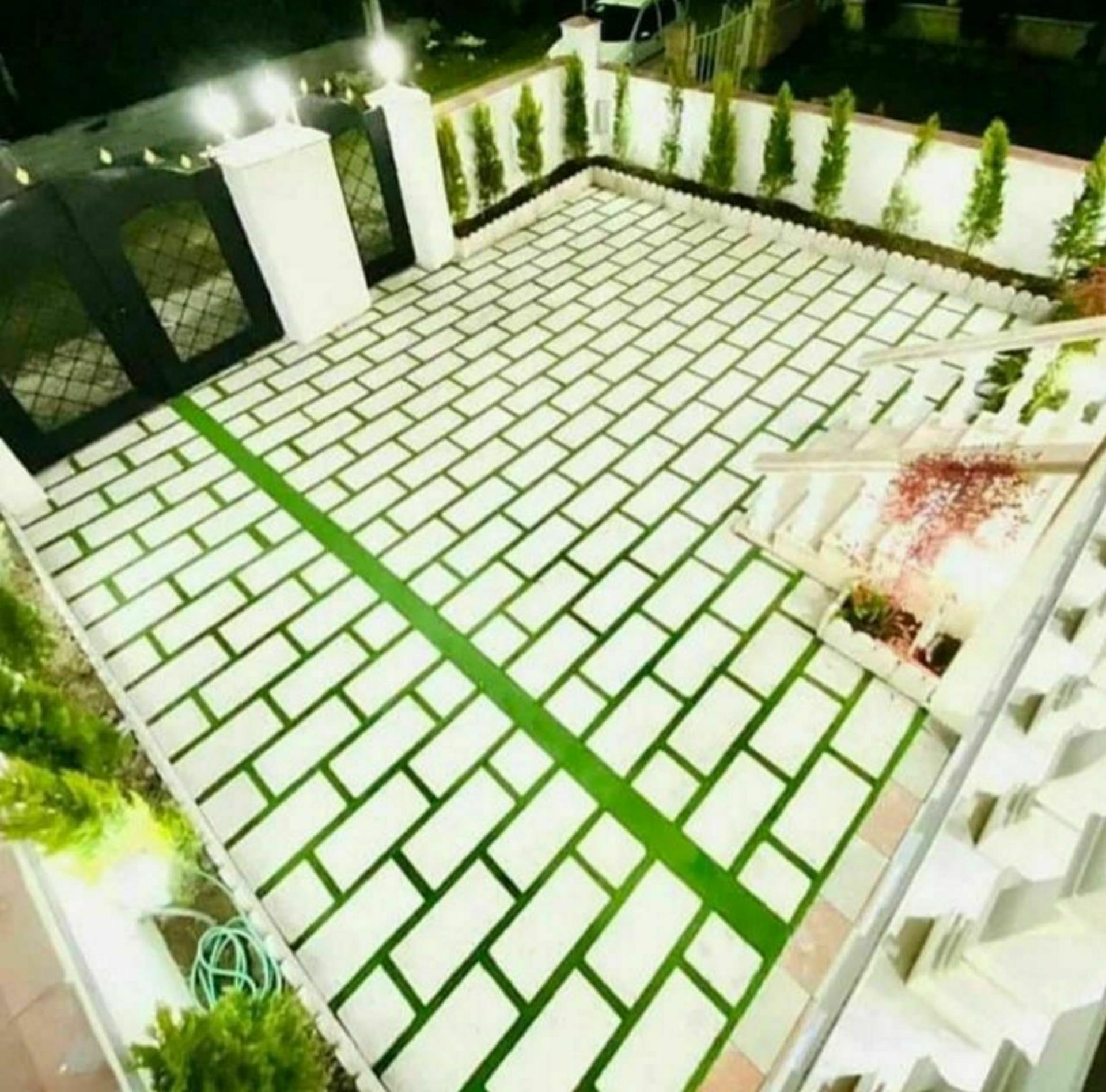 عکس موزاییک‌ سازی پلیمری اروین استون