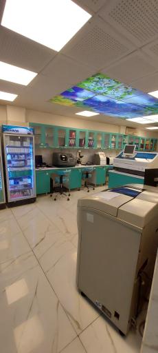 عکس آزمایشگاه سامان