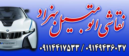 نقاشی اتومبیل بهزاد ملکی