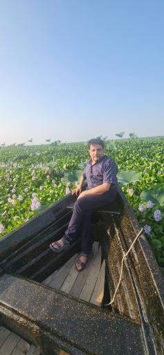 عکس اسکله قایق سواری تفریحی گردشگری مرداب آبکنار  