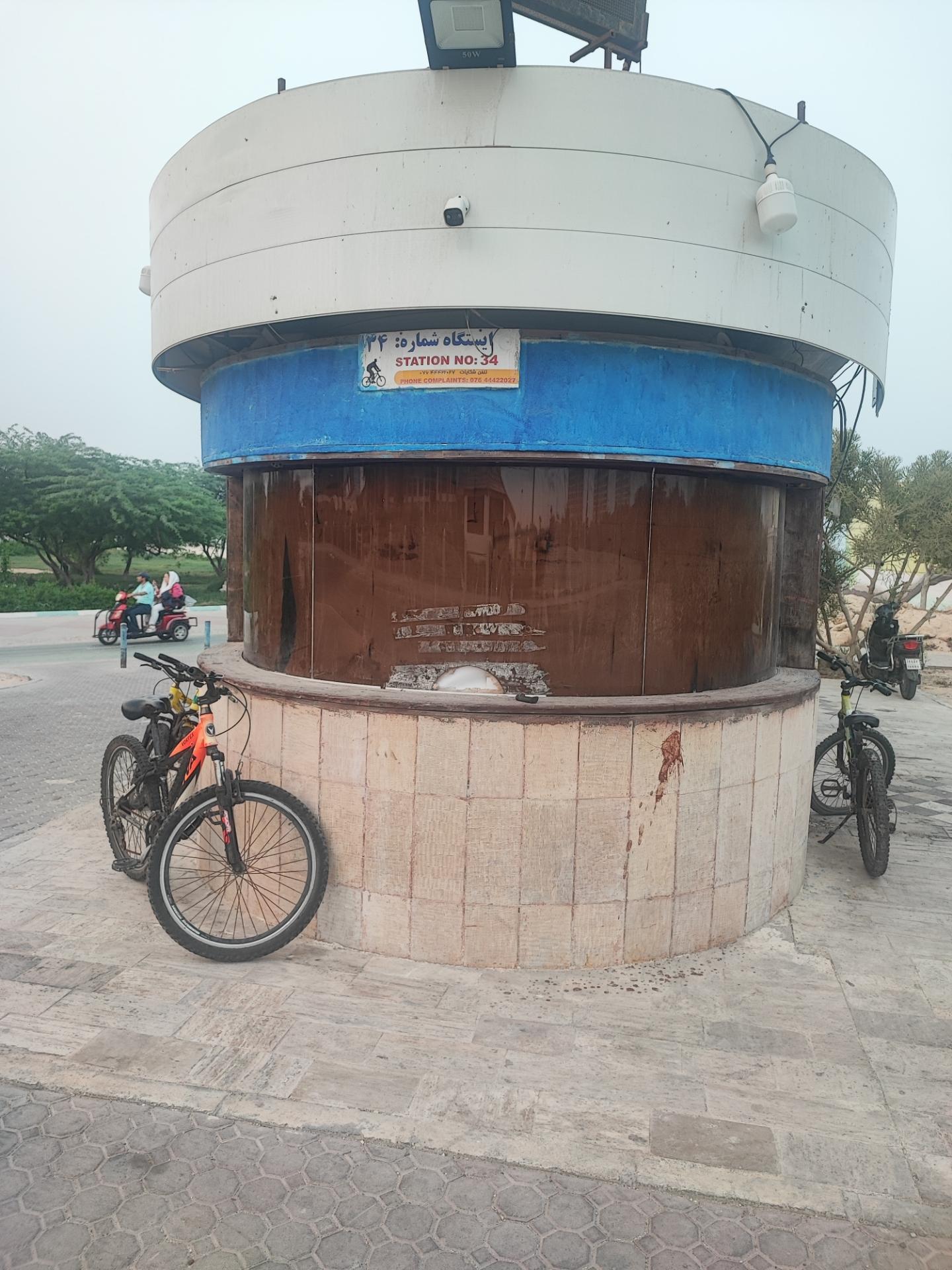 عکس ایستگاه دوچرخه شماره ۳۴