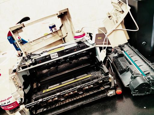 عکس تعمیرات پرینتر و کنسول بازی آرمان سرویس