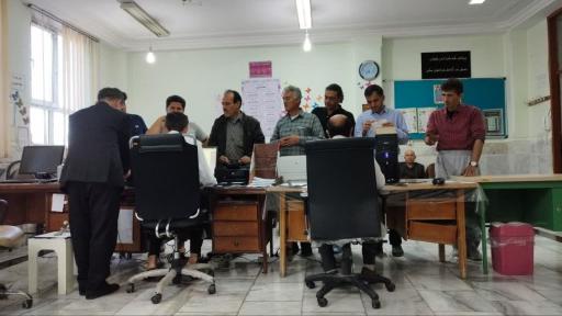 عکس ستاد اسکان فرهنگیان