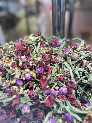 عکس زعفران راه چمني