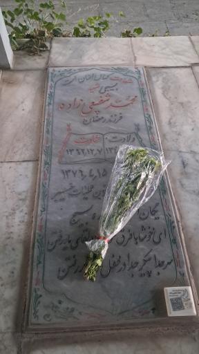 عکس مزار شهید محمد شفیعی زاده