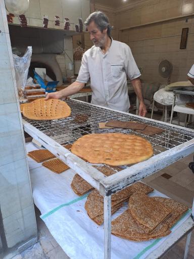 عکس نانوایی سید