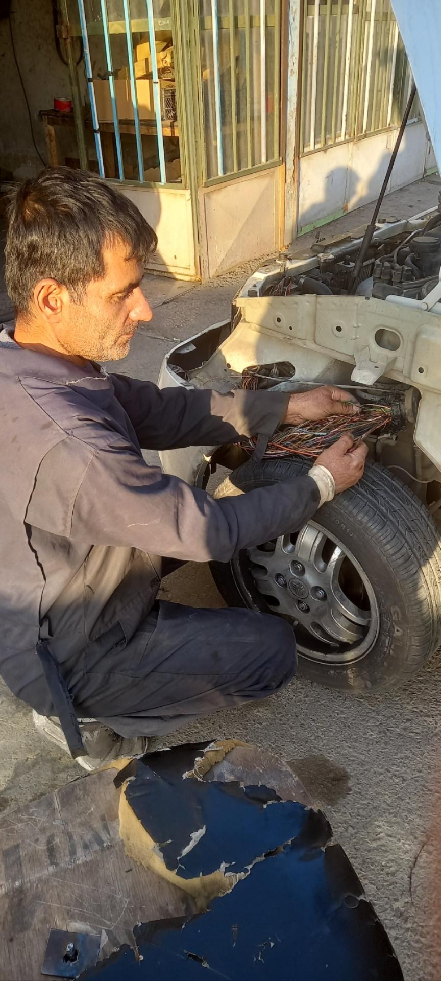 عکس باطری سازی سید صالح کوتاه