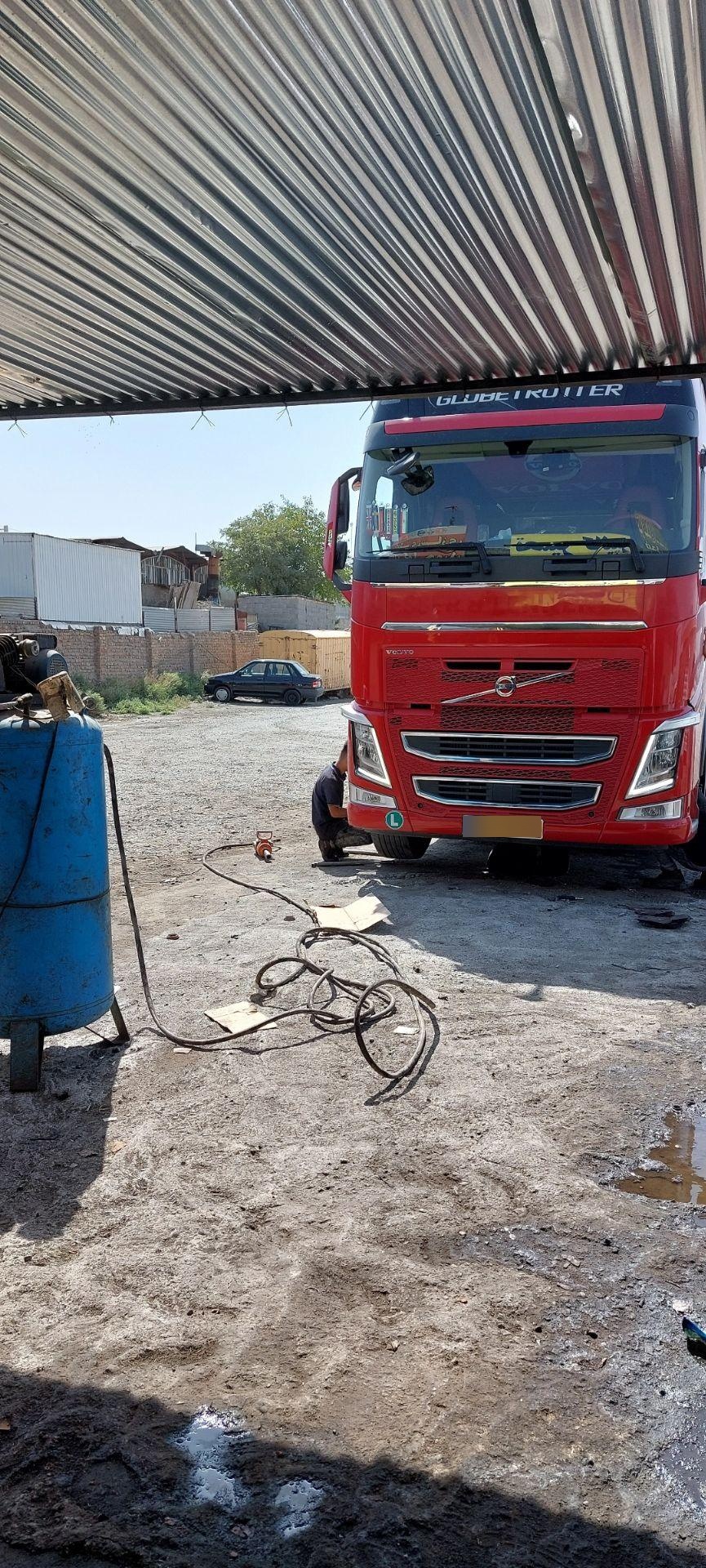 عکس تعمیر کالیپر و ترمز احسان