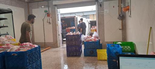 عکس عمده فروشی مرغ جوشقان