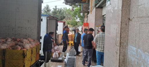 عکس عمده فروشی مرغ جوشقان