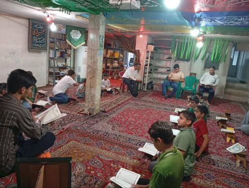 عکس هیئت محبین قرآن و اهل بیت