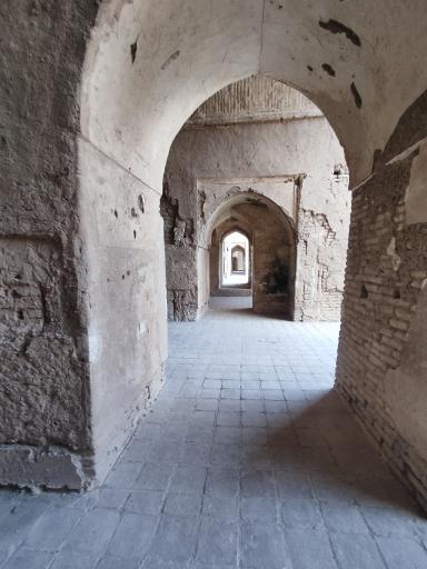 عکس مناره مسجد جامع تاریخی ساوه