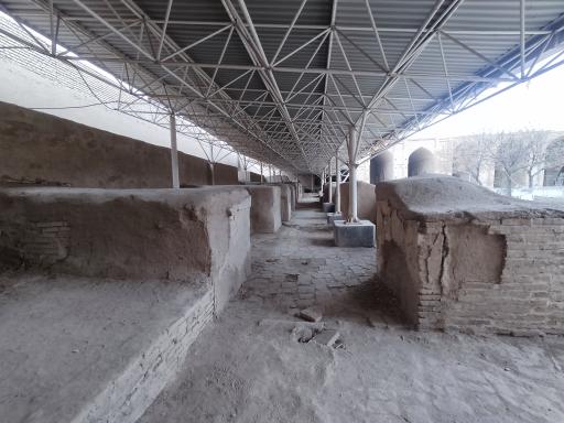 عکس مناره مسجد جامع تاریخی ساوه