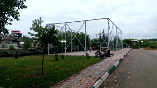 عکس زمین فوتبال آسفالت نوجوانان