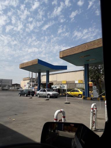 عکس پمپ بنزین و CNG