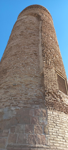 عکس مناره مسجد جامع تاریخی ساوه