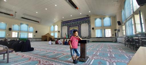 عکس مصلی امام رضا شهر مارگون