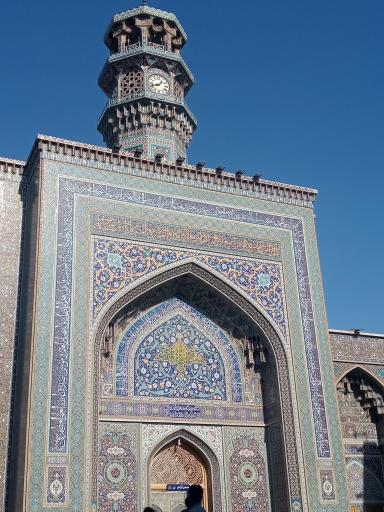 عکس برج ساعت صحن آزادی 