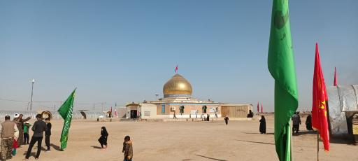 عکس حسینیه یادمان طلاییه