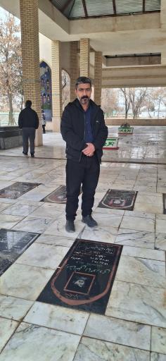 عکس مزار شهید رمضانعلی اماموردی